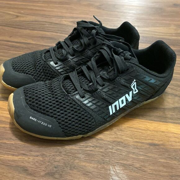Inov-8 Bare-XF 210 V2 Men's Size US 5 Black Gum barefoot training running Inov8 - Picture 2 of 7